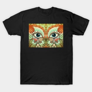 Eye Spy Orange Green x2 T-Shirt